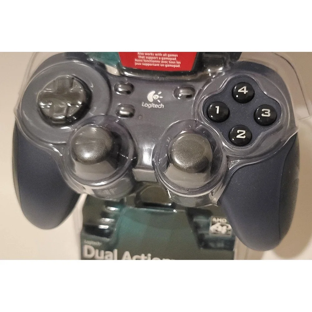 Sealed Logitech‎ Dual Analog Control  Gamepad For PC